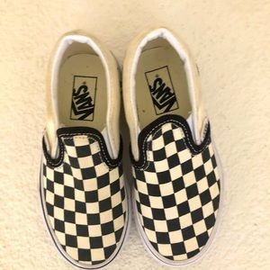 Vans Toddler Checkerboard shoes
